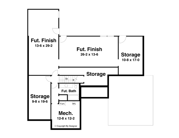 Lower Level image of DONOVAN House Plan
